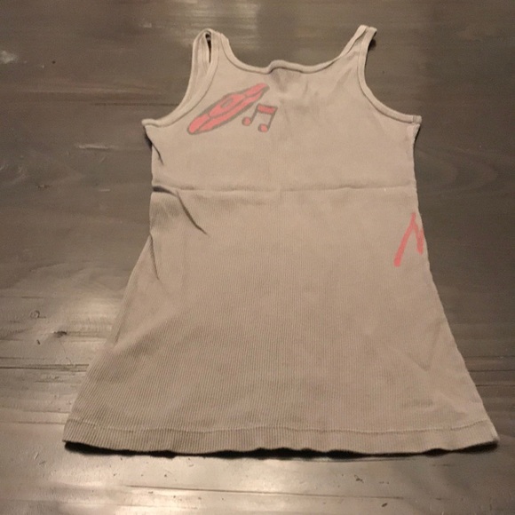 Gray Ribbed Tank Top - Picture 3 of 5